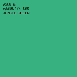 #38B181 - Jungle Green Color Image